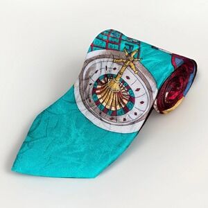 Carlo Palazzi‎ Studio Silk Hand Made Casino Roulette Gambling Mens Tie